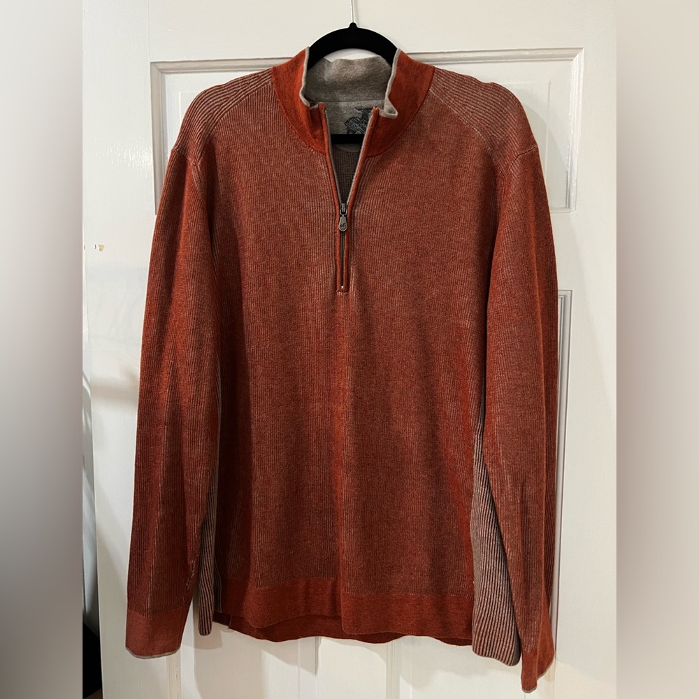 Raffi Men’s Quarter Zip Sweater